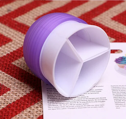 
Kitchen Accessories Bake ware 3 color cream coupler Baking Pastry Tools 