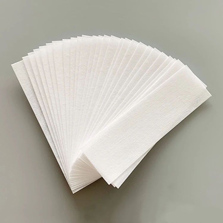 OEM Hair Removal Waxing Strips Non-woven Fabric Epilator Wax Papers Depilator
