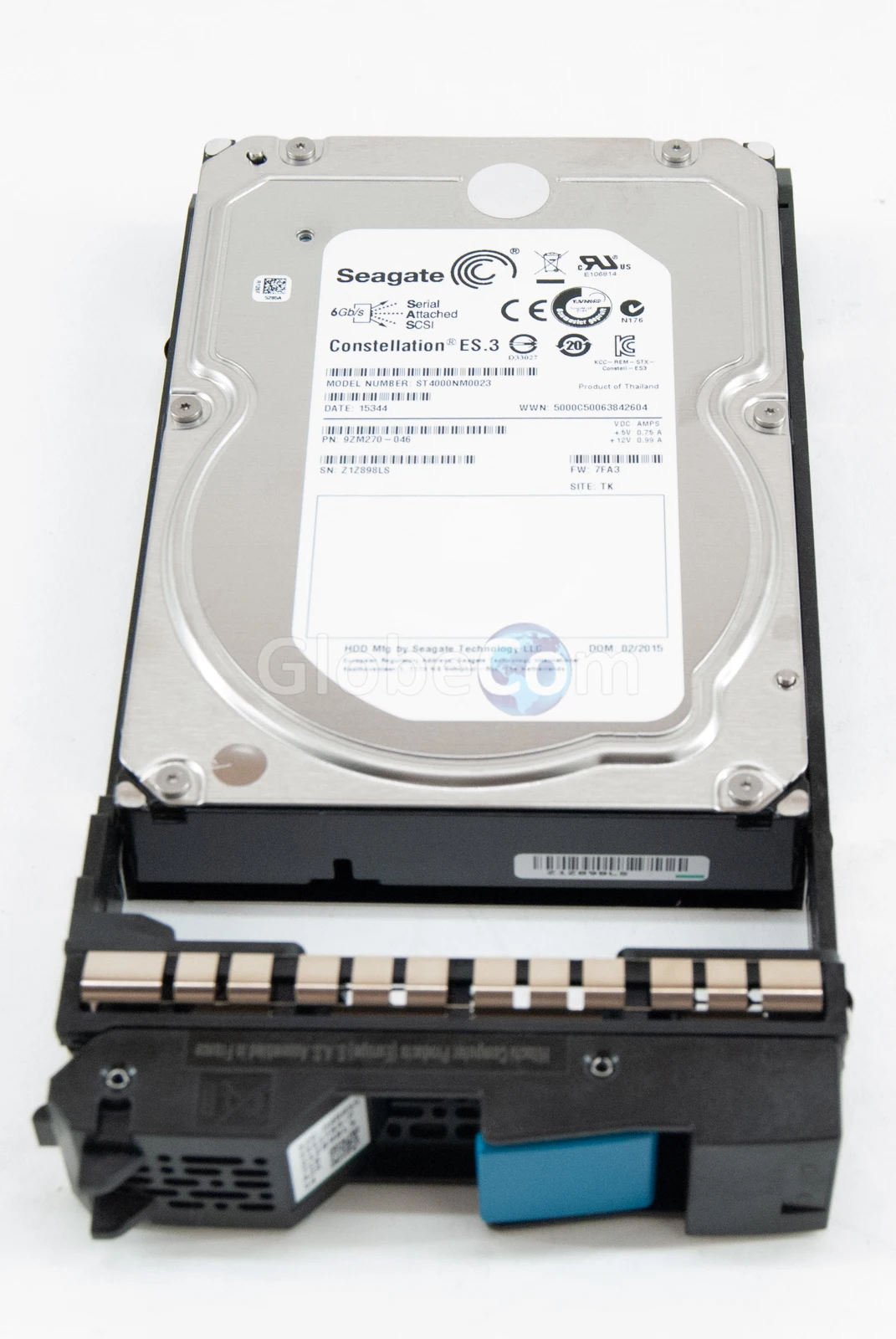 Refurbished Usd Computer Hardware 4TB 7.2K DISK SAS-600 3.5' with Tray HDD Hard Disk Drive