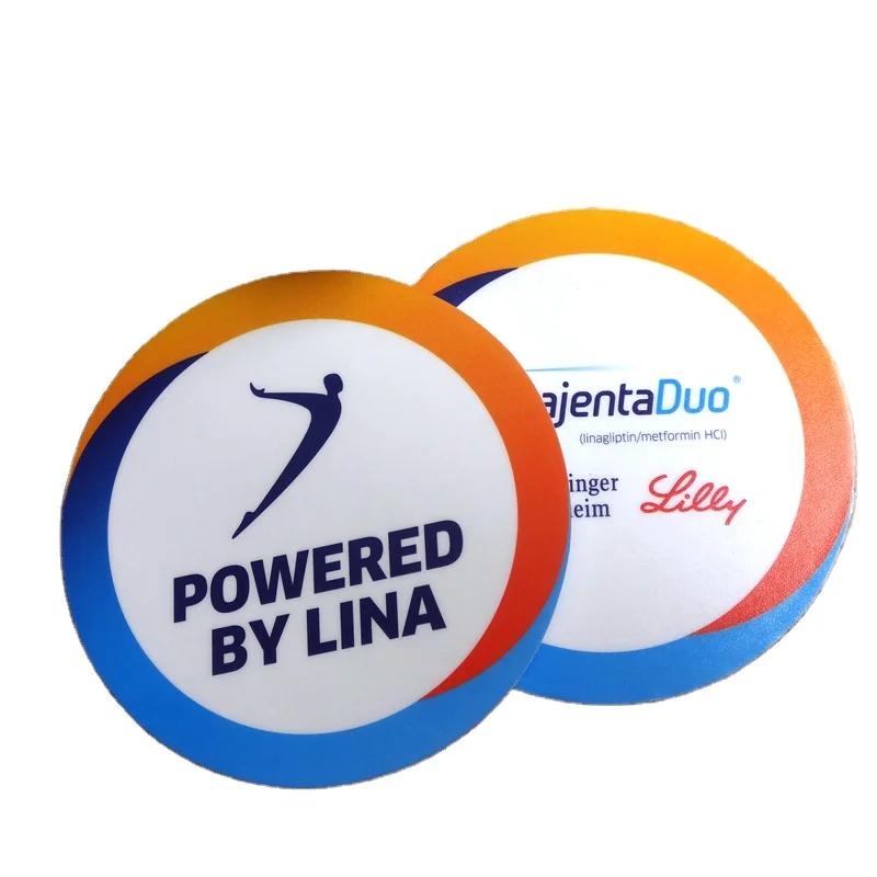 Promotion gifts EVA coaster round waterproof ECO-friendly foam coaster tea cup coasters for drinks