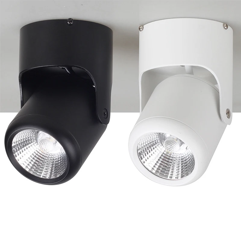 Led Track Spot light Ceiling Wall Washer Lights Gimbal Downlight Decoration Background Wall Art Work Track Lights