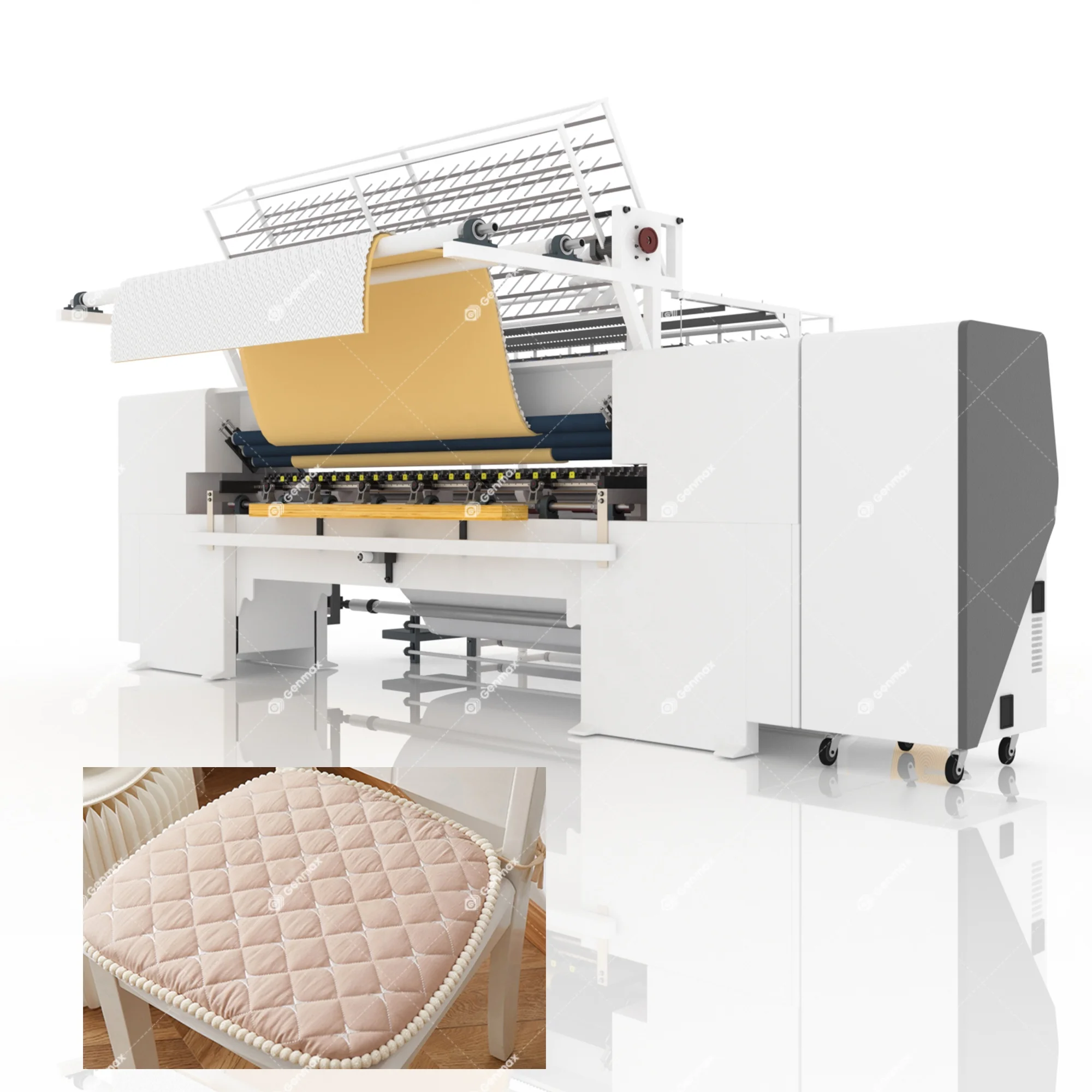 Ce Certified Lock Stitch Multi-Needle Home Textile Mattress Quilting Machine