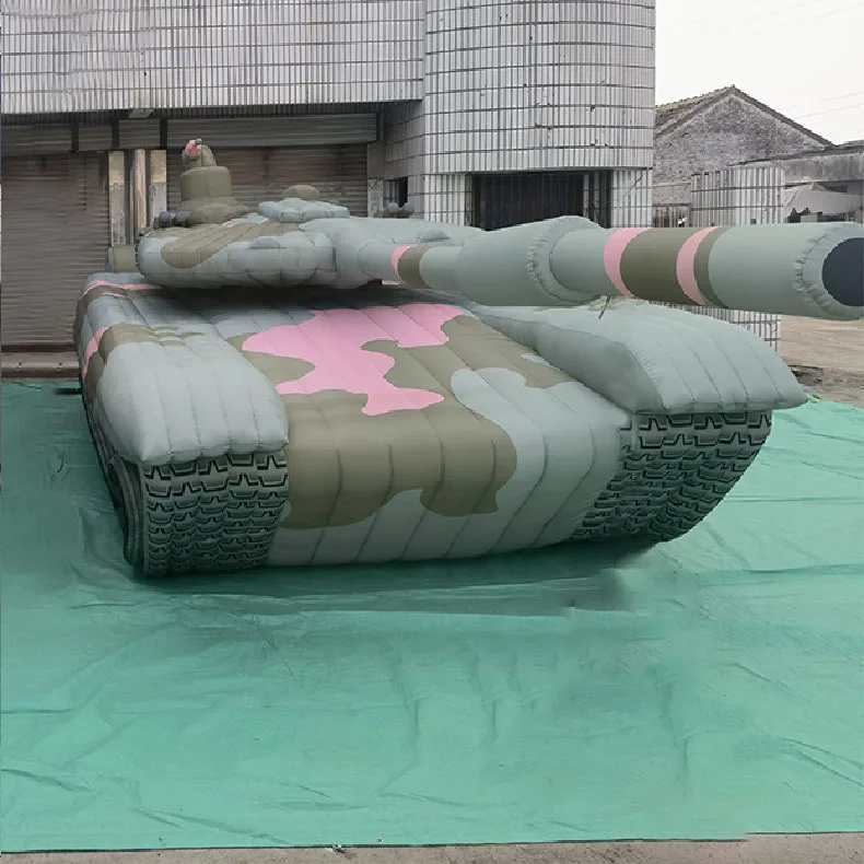 Outdoor Inflatable Customized Advertising Model Giant Inflatable Tank For Sale