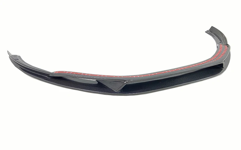 R8 Front Splitter Front Bumper Chin Lip Spoiler For Audi R8 08-15 Carbon Fiber Body Kit