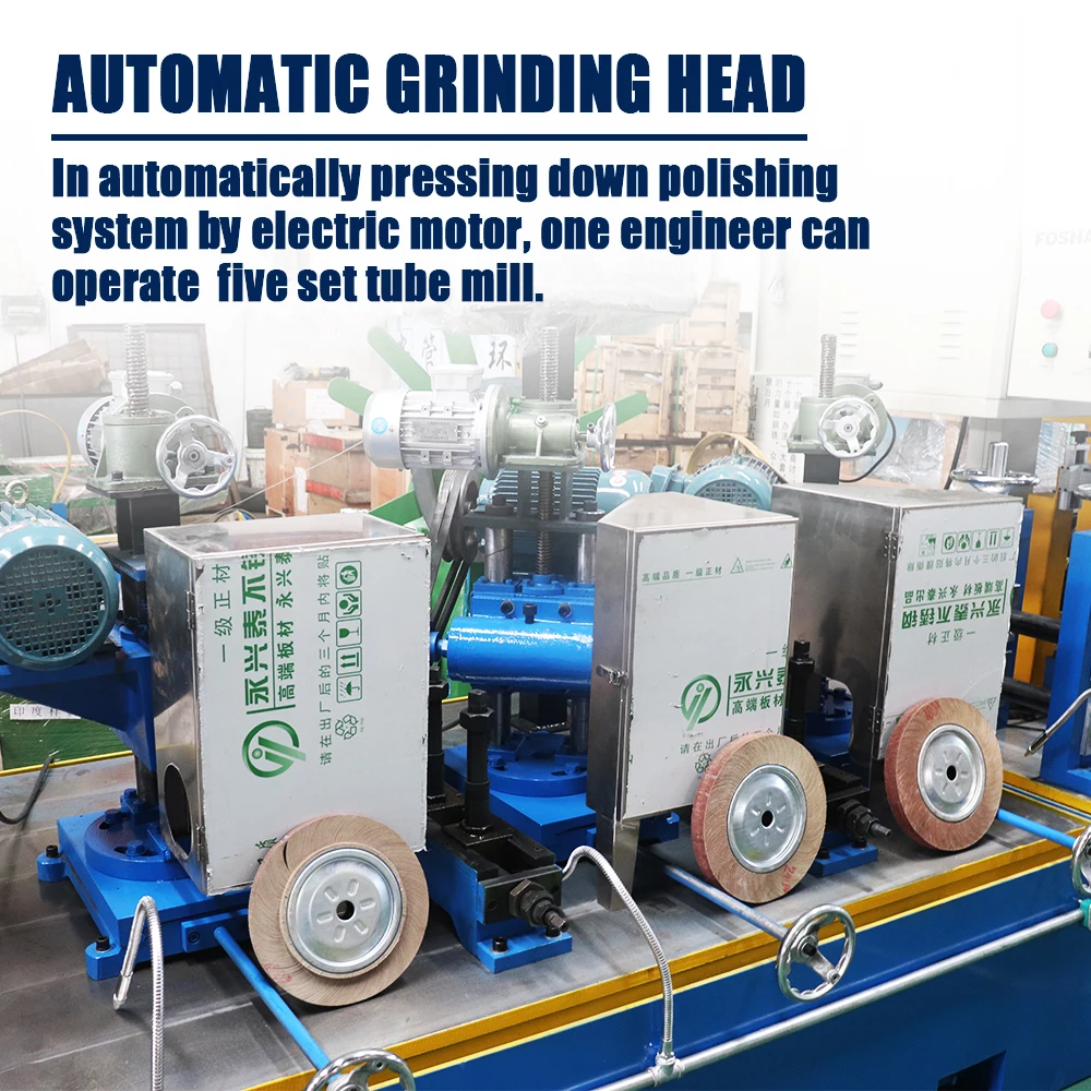 Automatic SS Welded Stainless Steel Pipe Production Line Tube Making Machine Tube Mill Line