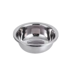 High quality full sizes stainless steel round shape salad bowl coated mixing bowl