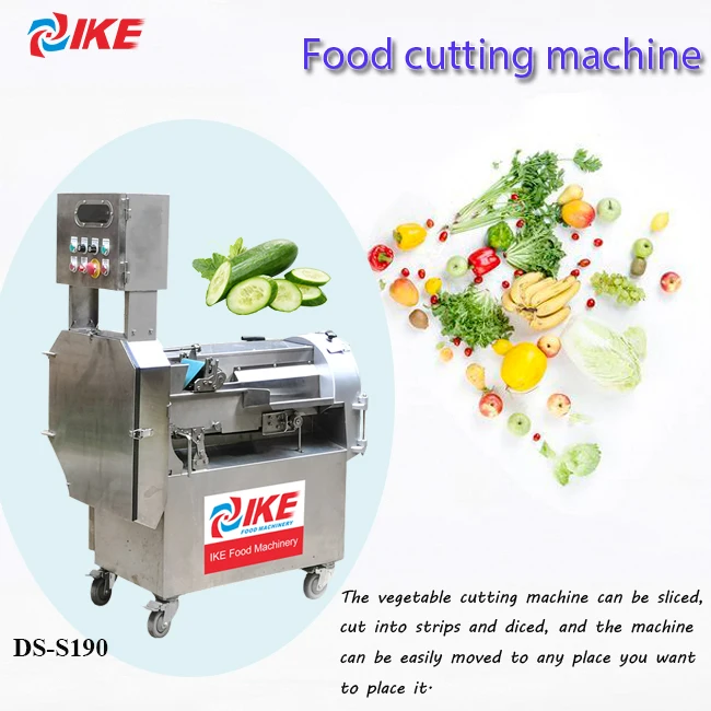 Double End Electric Food Cutting Machine High Quality Mushroom Slicer Fruit And Vegetable Salad Cutter Machine