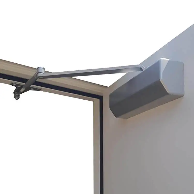Aluminum 180 Degree Door Closer Multi-Function Gate Closer Automatic Closing Door Opener Heavy Duty Door Closer