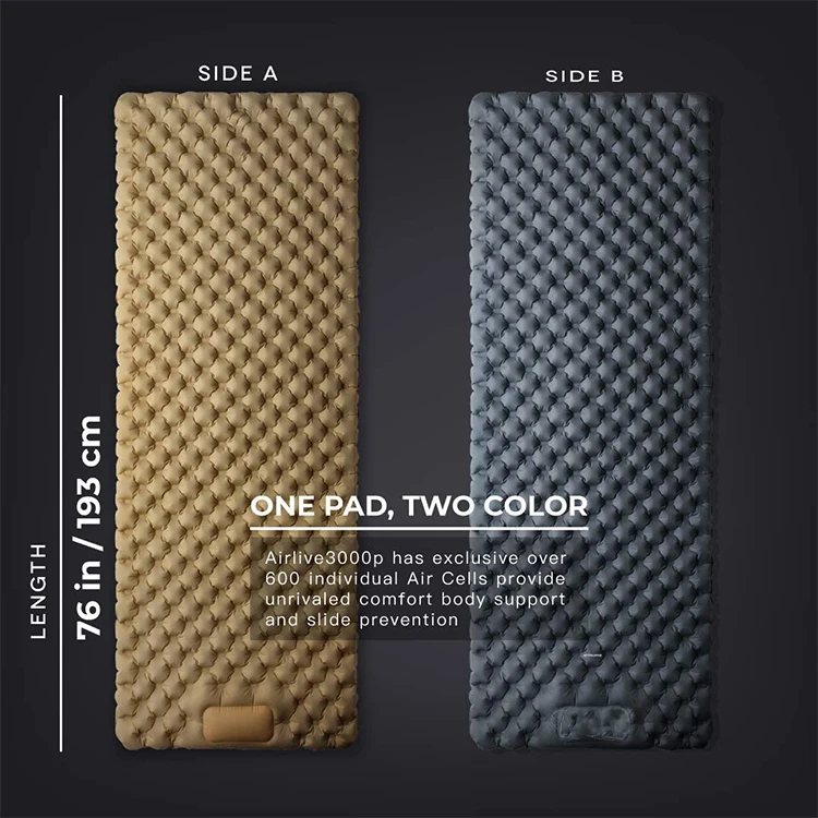 Camping Inflatable Mat Super Comfortable Ultra Light And Compact Camping Mat Double Ultralight Camping Mat