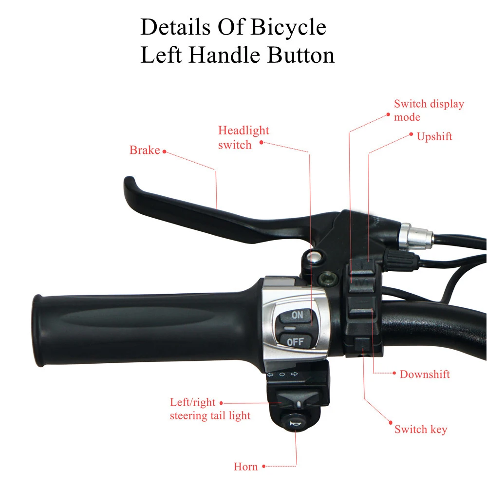 light weight aluminium alloy frame fat tire rear carrage battery 500w folding electric bike