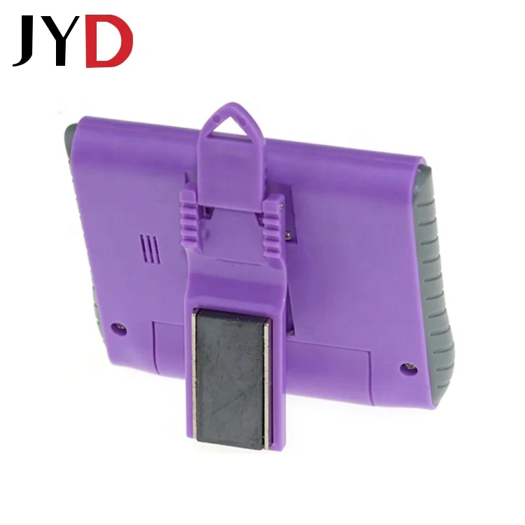 ABS Colorful Battery Powered LCD Display Count Down And Up Digital Kitchen Timer With Magnet