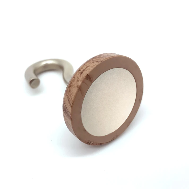 New Products Multi-size Premium Wood Magnetic Hooks Resistant to Dirt and Scratches Fashion Holder for Decorating and Hanging