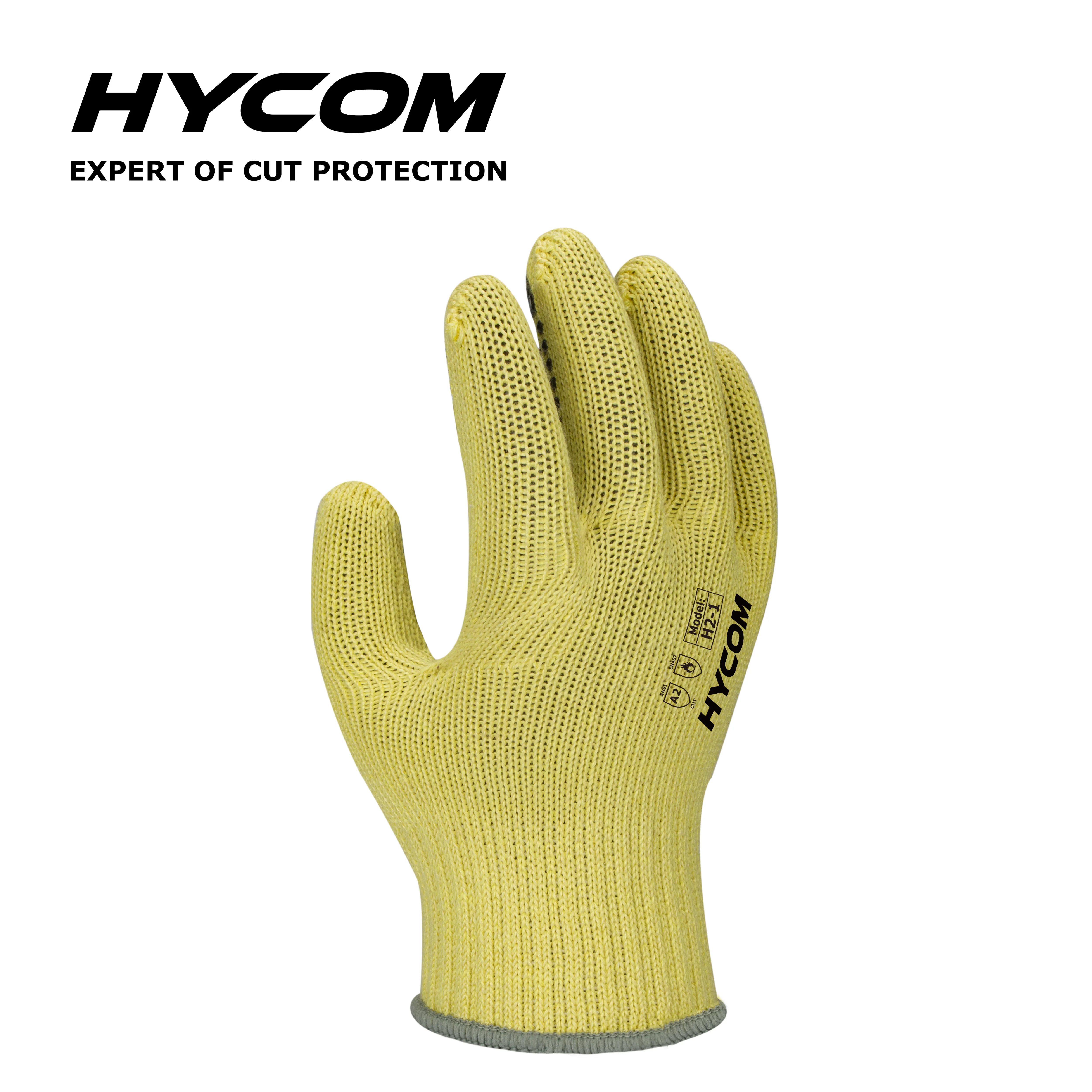 High Quality Anti Cut labor safety aramid heat resistant gloves