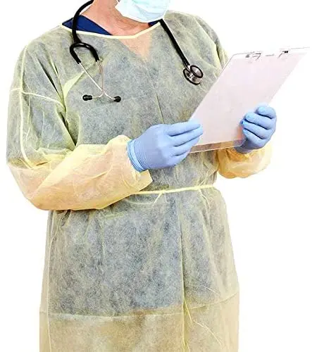 Disposable gown machine non woven poly doctors suits non sterile non woven medical suit coveralls  making machine