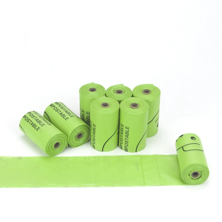 MMG Eco Friendly Custom Logo Printed Biodegradable Doggy Waste Bags for Dogs Wholesale Pet Dog Poop Bag