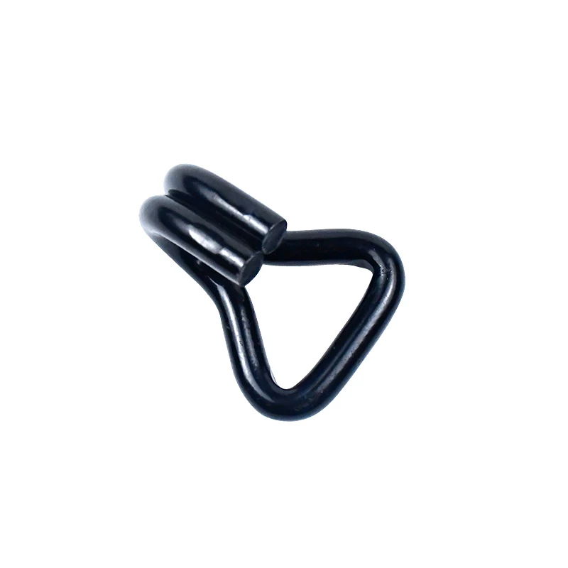 Ningbo China Manufactory 2 inch 3000kg Black PVC Coated Double J Hook