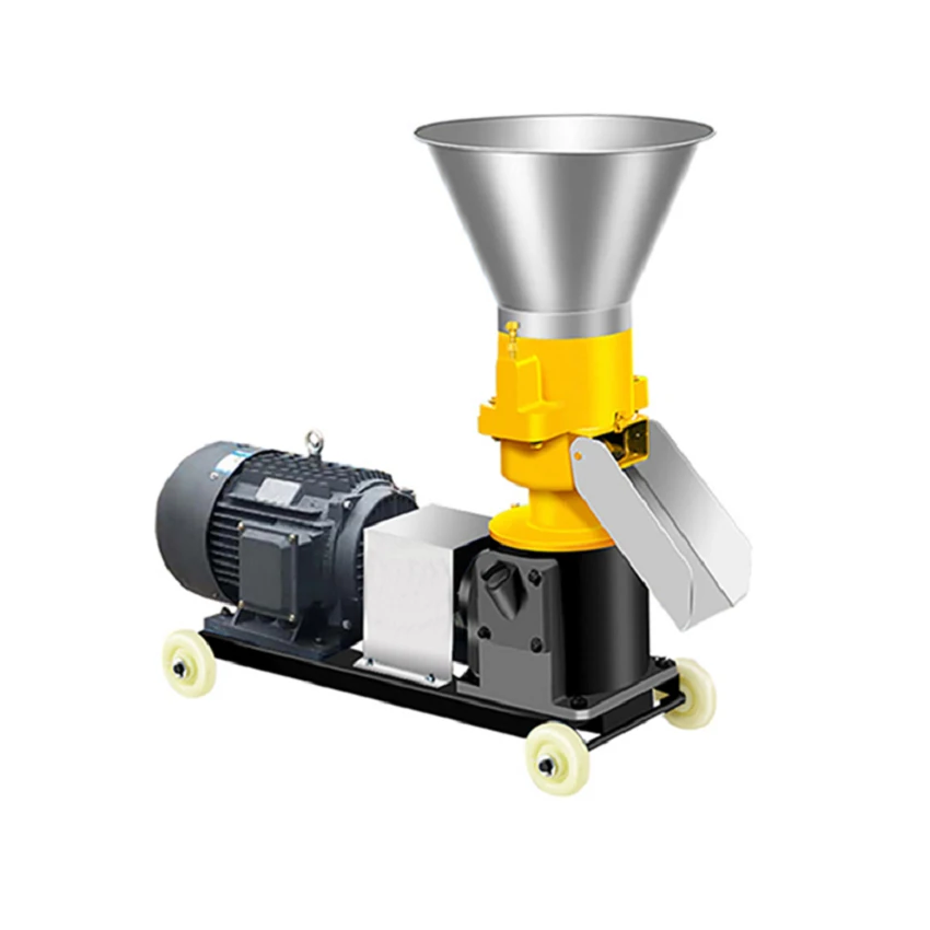 Factory Price Small Electric Animal Poultry Food Pig Bird Rabbit Fish Feed Pellet Machine in Farm
