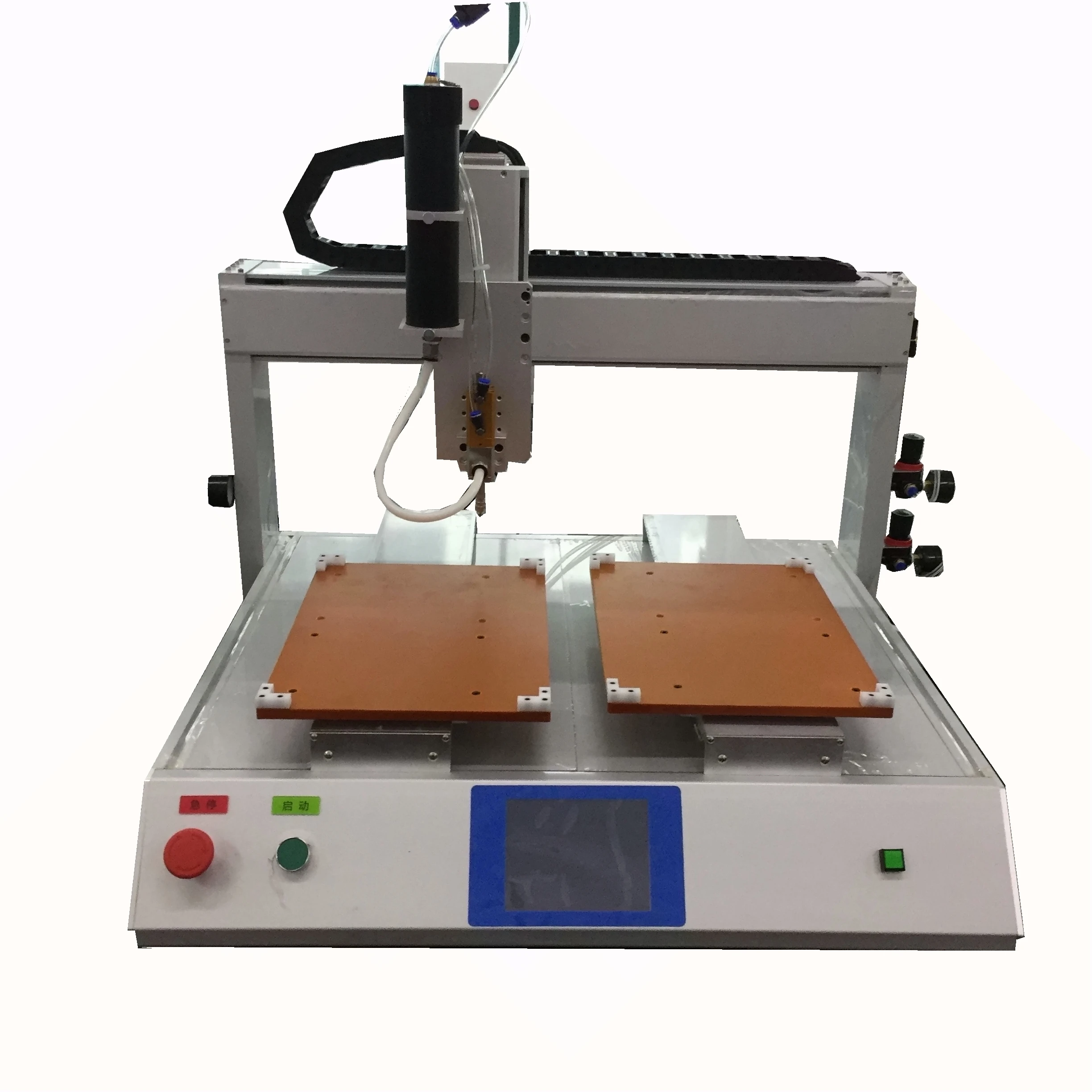Micro motor adhesive glue dot dispensing machine for plastic shell