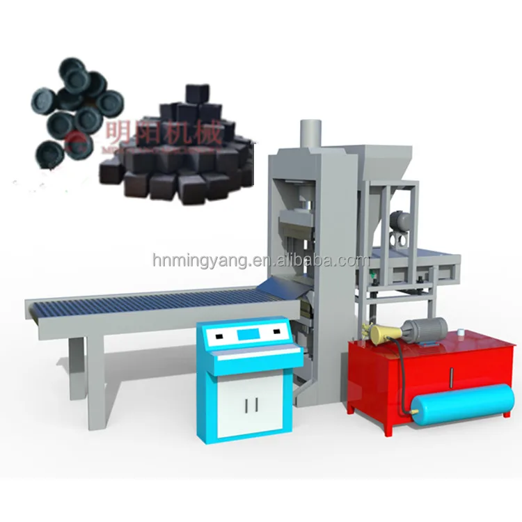 Гидравлический кальян, угольный кубический брикет, машина для производства двухцилиндровых брикетов