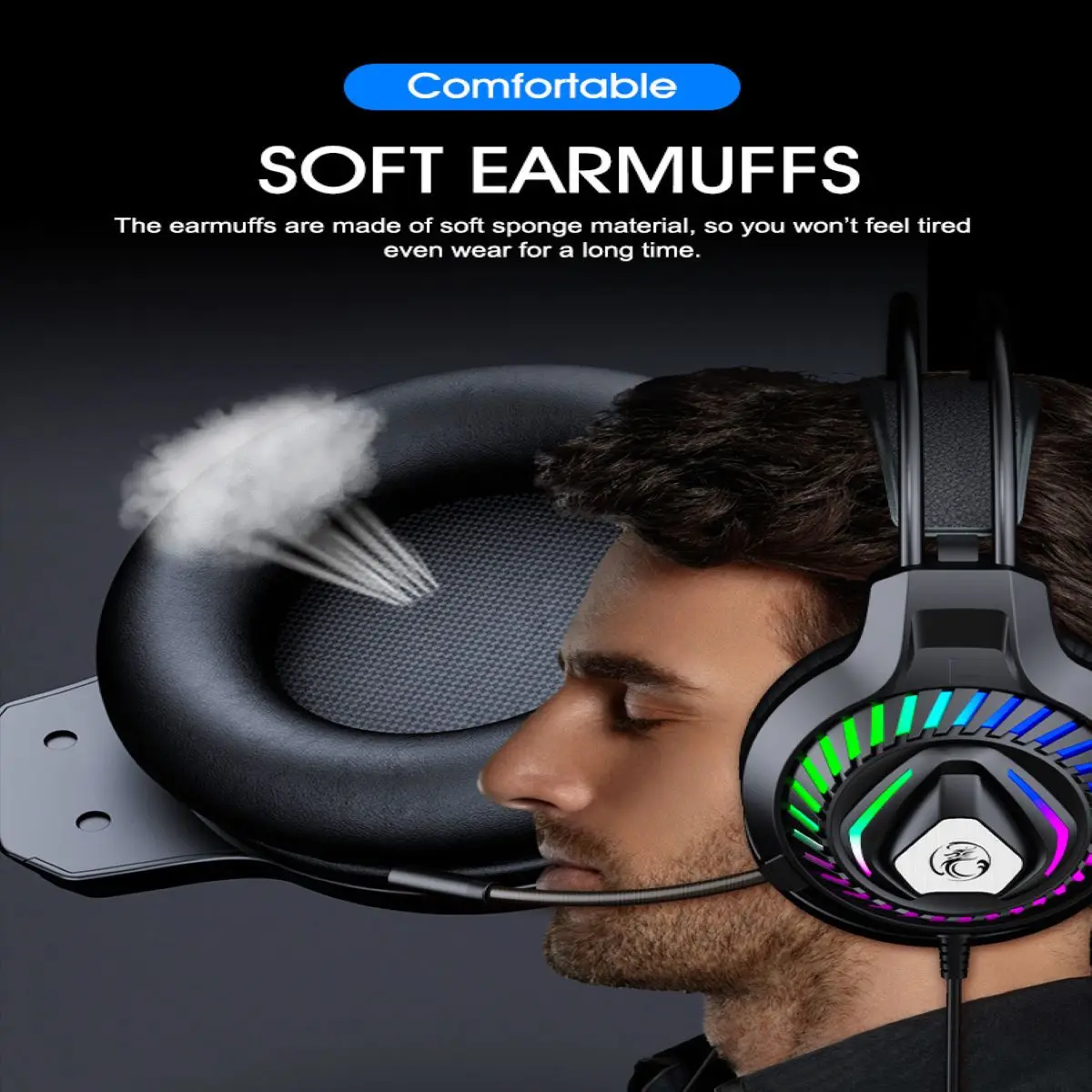 Professional ESports Earphone Headphone 7.1 RGB Headset Gamer Electronics Usb With MIC New Design High Quality Gaming Headphones