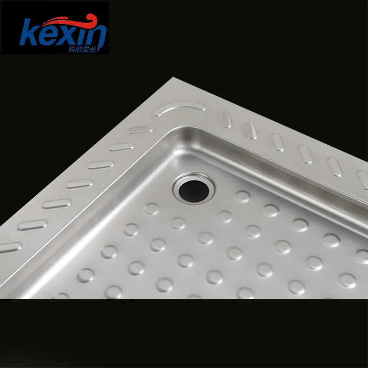 
New Product Deep Freestanding Stainless Steel Shower Base Tray 