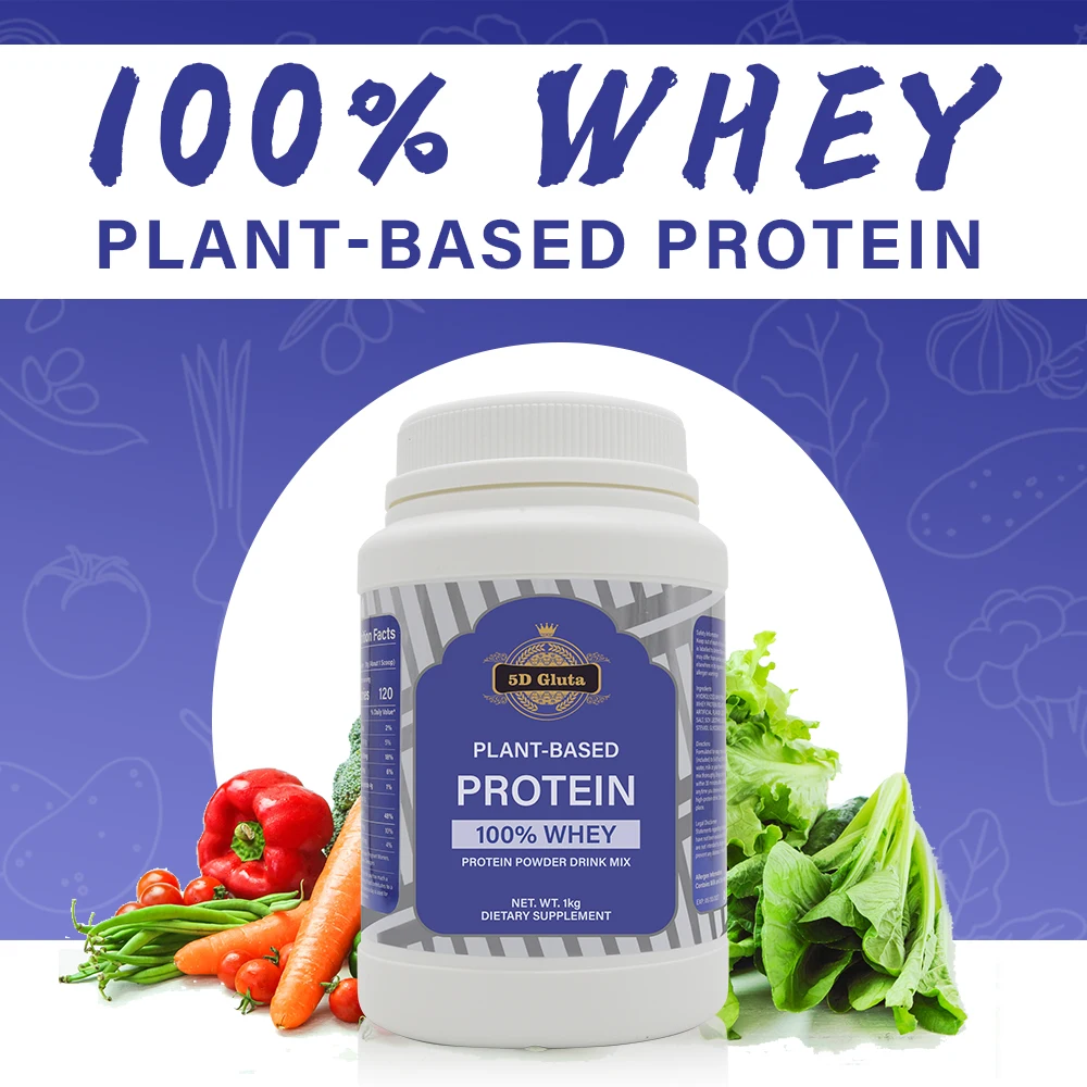 1kg Gym Protein Powder Whey Sports Nutrition Bodybuilding Powder Fitness Sport Dietary Supplement Isolate Protein Powder