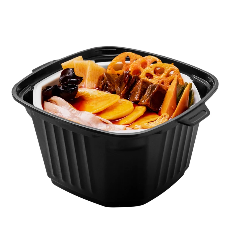 Laweike Wholesale Easy Cooking Self Heating 390g Spicy beef Instant Hot Pot