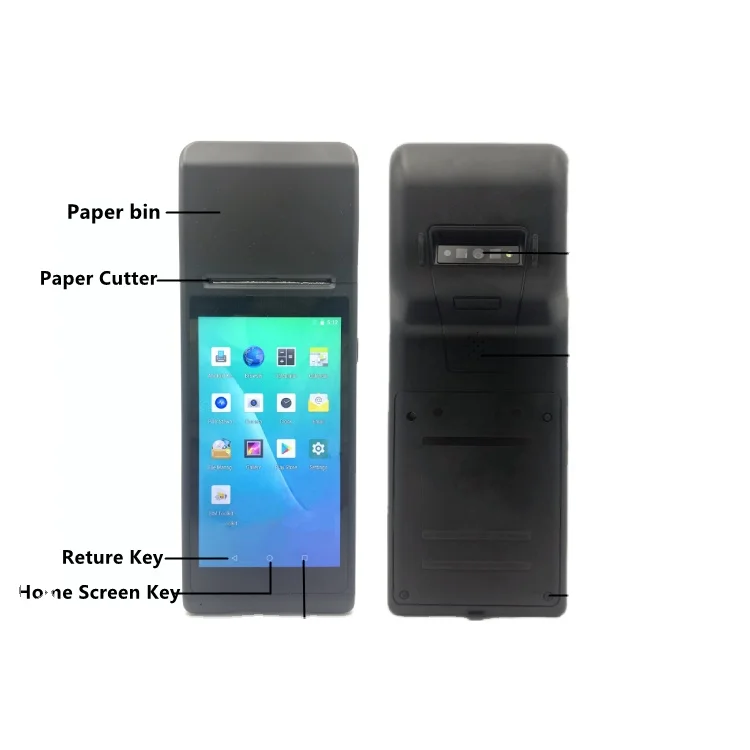 3G ALL IN ONE ANDROID POS PRINTER 5.5 INCH ATP Q8