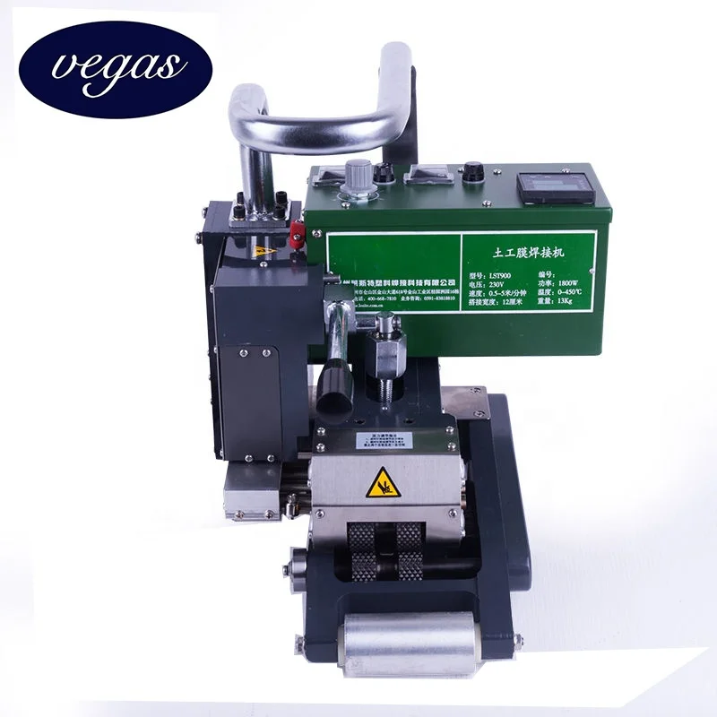 GW900 1800 Вт HDPE геомембранная прокладка для пруда пластиковая сварочная машина с горячим клином