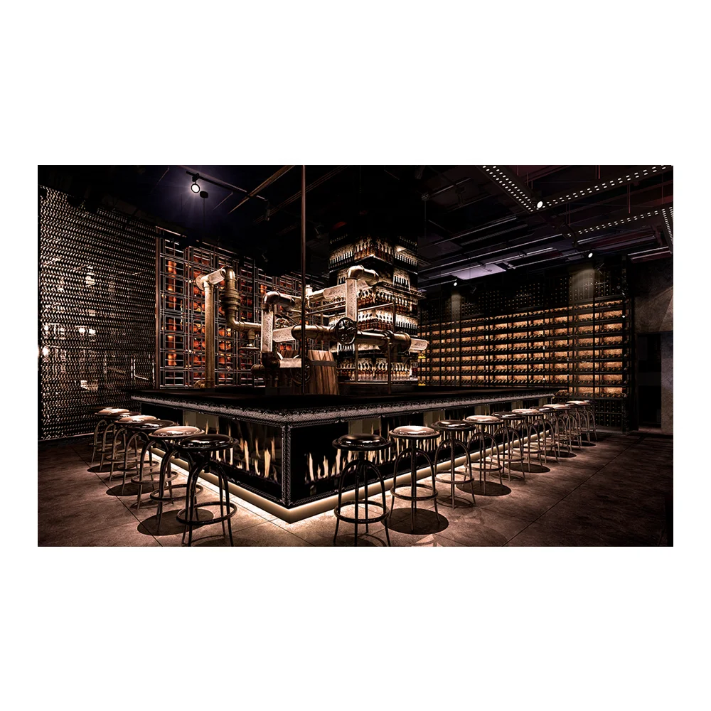 OEM ODM под заказ, мебель для бара из массива дерева, роскошный стол, стул, шкаф