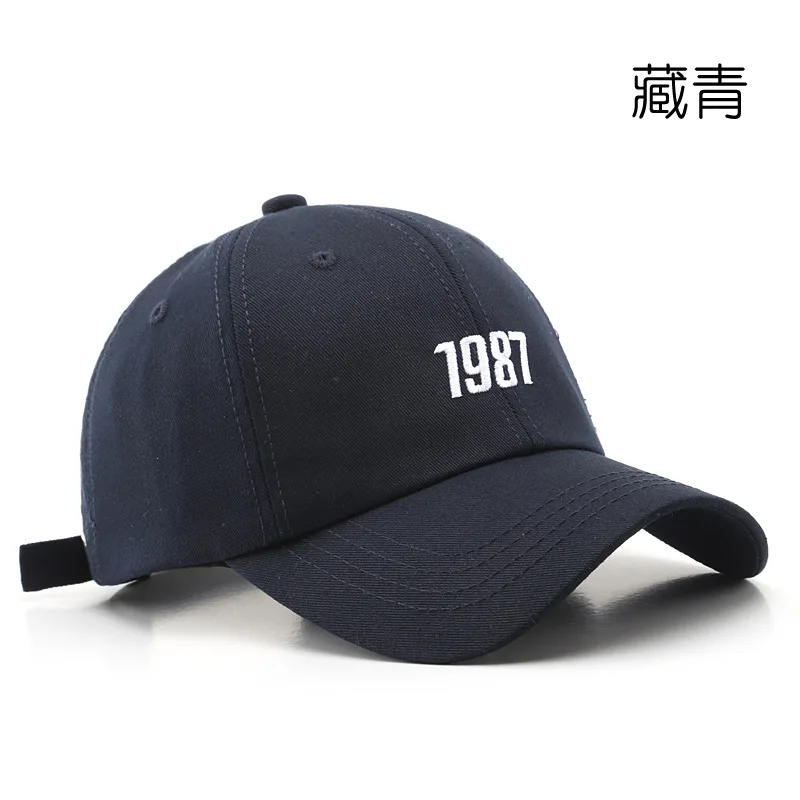 Wholesale High Quality Cotton Multicolor Embroidery Snapback Cap Baseball Cap For Men Women Korea Style Outdoor Baseball Cap