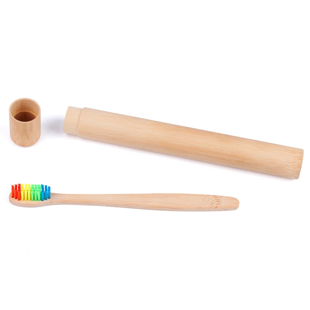 Flat Bamboo Toothbrushes Friendly Natural Flat Toothbrush Bamboo Toothbrush