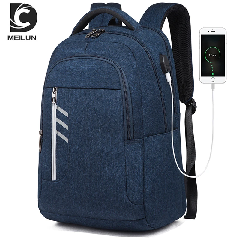 
High quality Waterproof Nylon business laptop backpack Men backpack with custom logo 