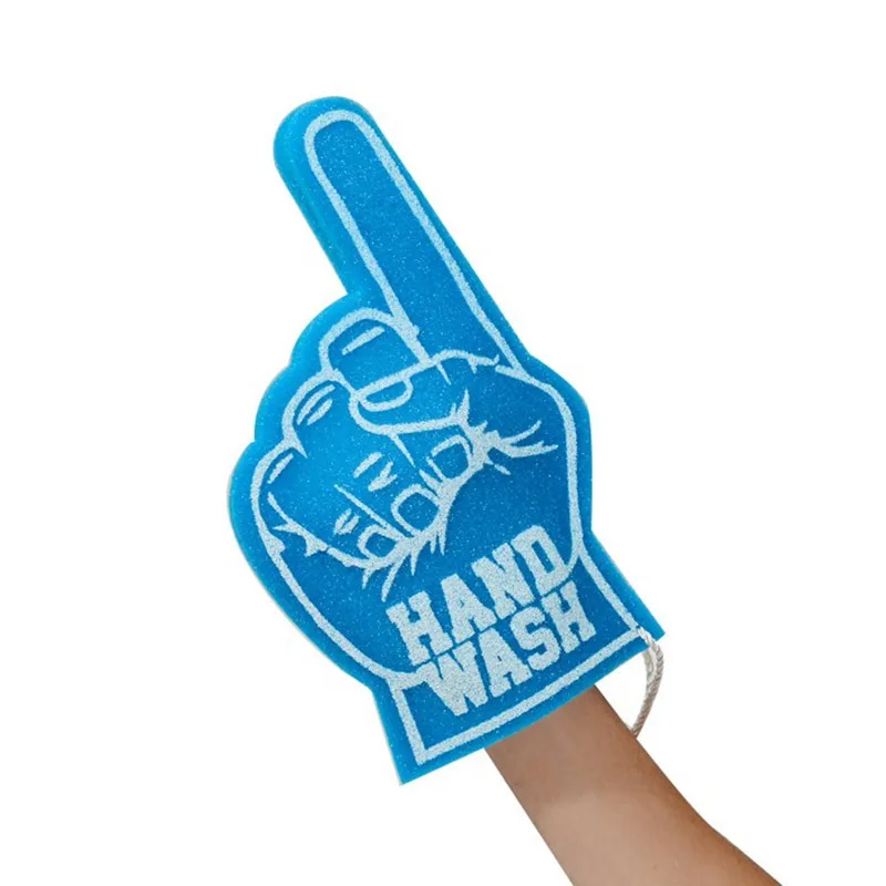 2024 custom Professional Big EVA/Sponge Foam Cheering Foam hand Custom Logo foam finger