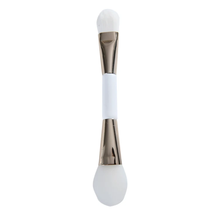  custom logo facial beauty tools clay mask brush double ended