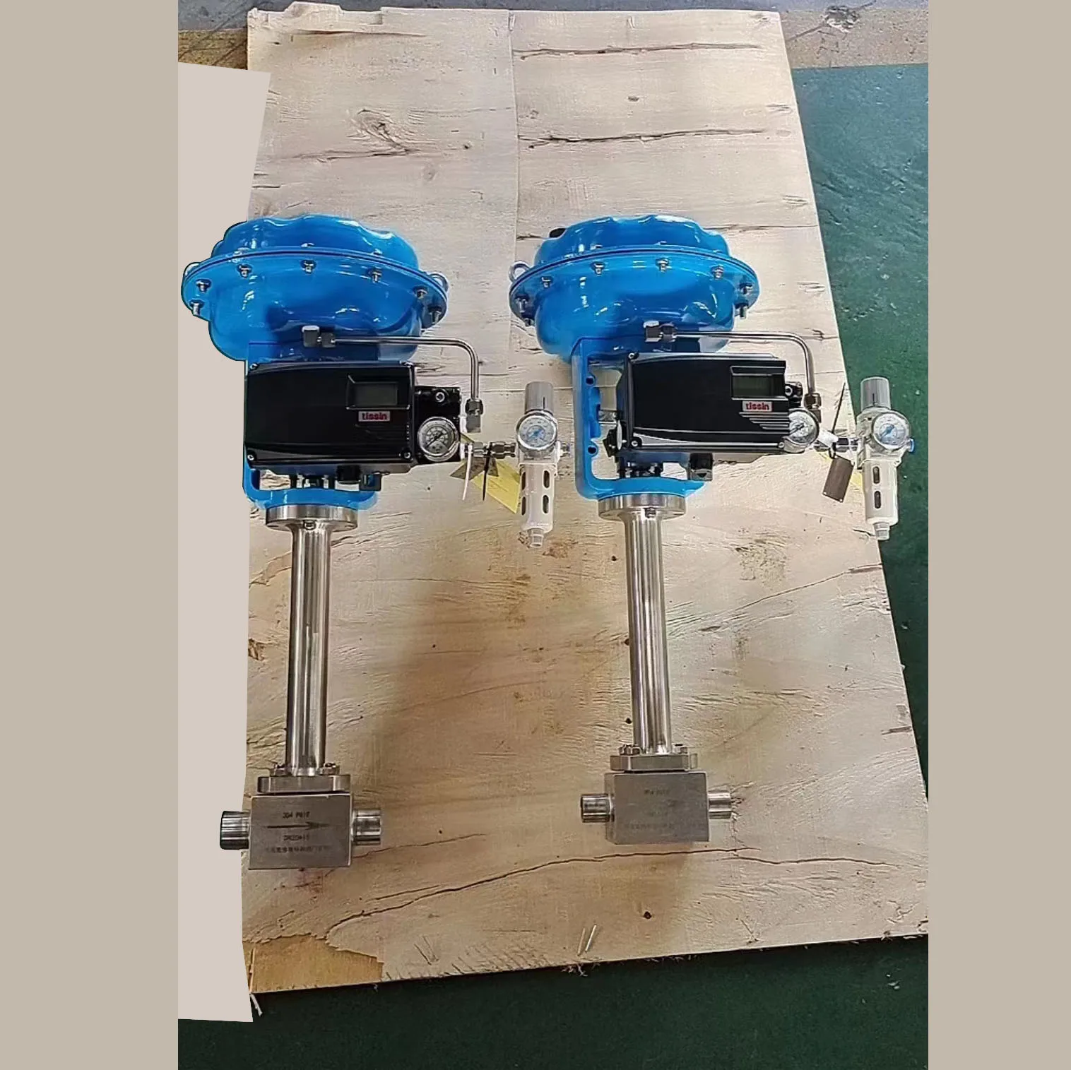 Pneumatic Diaphragm Ultra Low Temperature Cryogenic  Ball Valve - 256 Degree For Liquid Nitrogen Gas