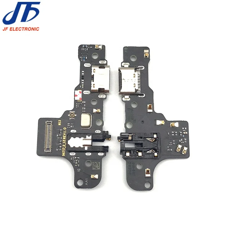JF OEM запчасти зарядный разъем USB гибкий кабель для samsung galaxy A11 A21 A31 A41 A51 A71 печатная