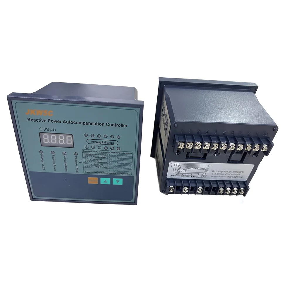 JKW5C-12step ,113*113 Intelligent Power Factor Control Reactive Power Compensation Controllers