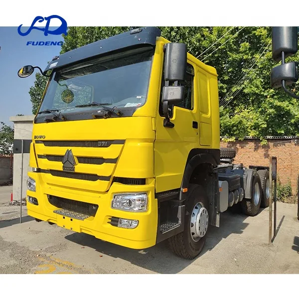 Sinotuck howoa7 horse truck 371 420hp 6x4 heavy duty for Africa road tractor truck for sale