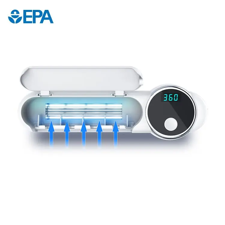 
Olamlife EPA Personal Care UV Light Electronic Portable Toothbrush Disinfection Mini Toothbrush Sterilizer Holder 