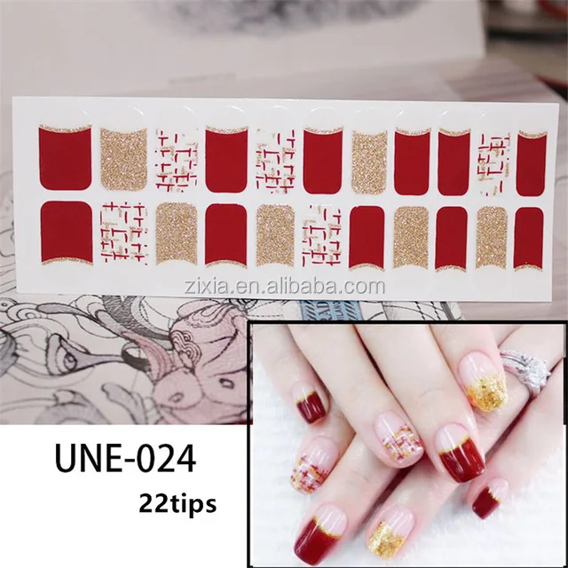 
22tips/sheet 2020 New Style Cartoon Nail Art Stickers Waterproof Adhesive Slider Manicure Full Wraps Tools Nail Art Sticker File 