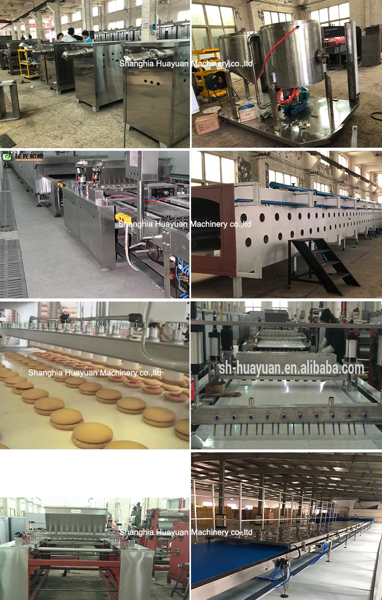 ORION Automatic Chocolate Pie Production Line Sandwich Cake Machine