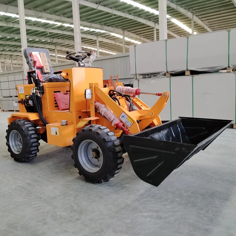 New Battery Operated 0.3ton Loader Electric Mini 300kg Front End Loader