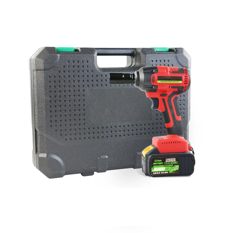 21V Brushless Electric Cordless Wrench Electric Impact Wrench Cordless Impact Wrench High Torque