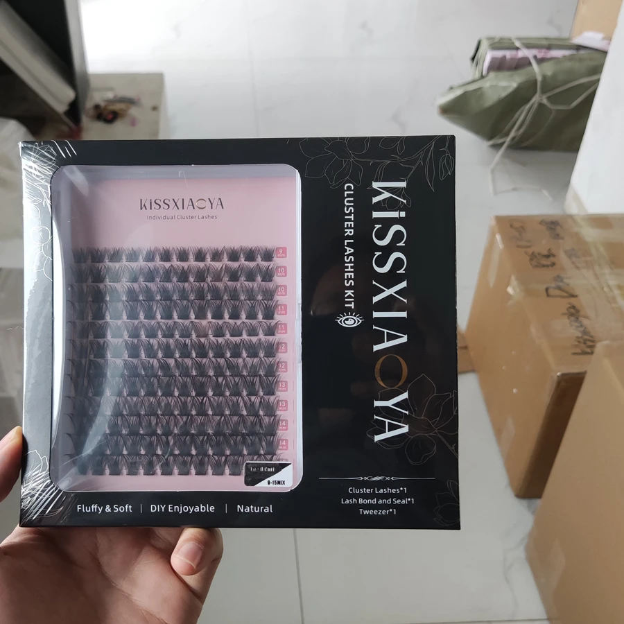 Hot Sale Private Label Lash Cluster DIY Eyelash Cluster Lash Kit