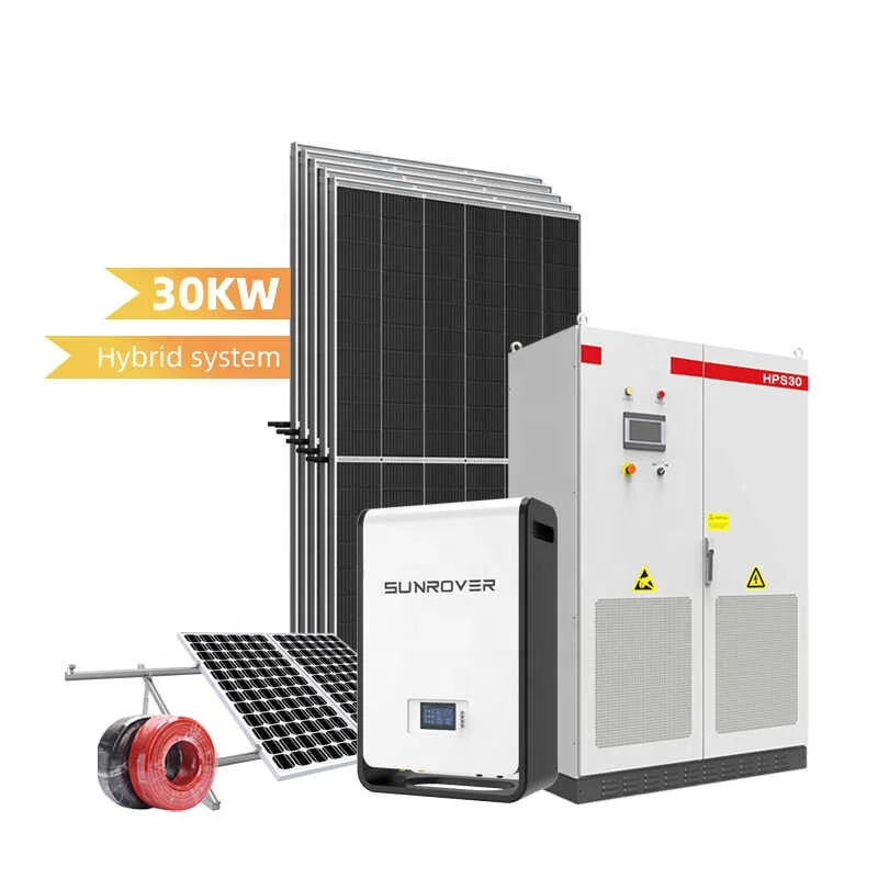 Sunrover 30kw solar panels system ongrid solar panel system set 20kw 10kw off grid solar energy system for house