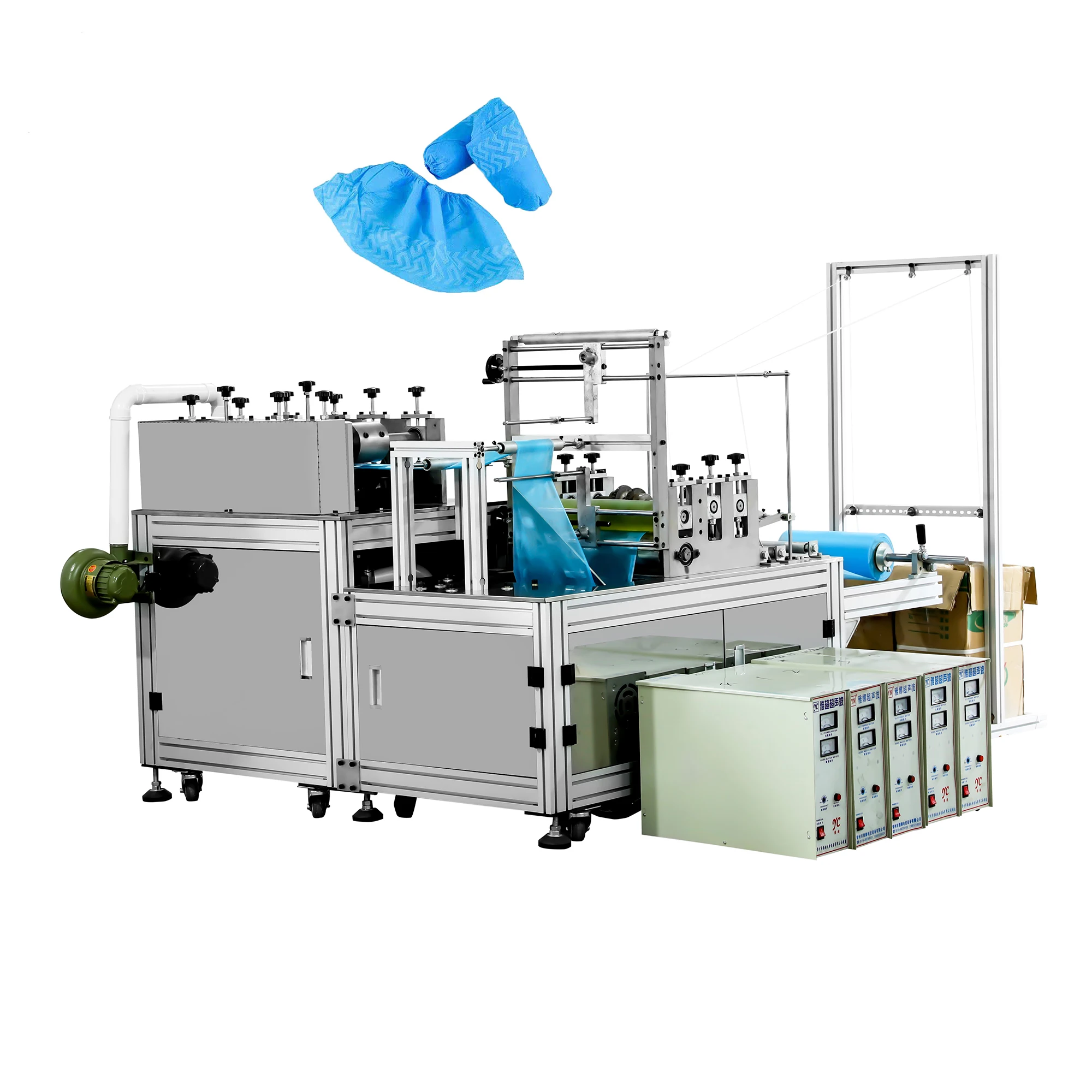 Professional High Speed Non-slip Disposable Nonwoven Shoe Cover Making Machine