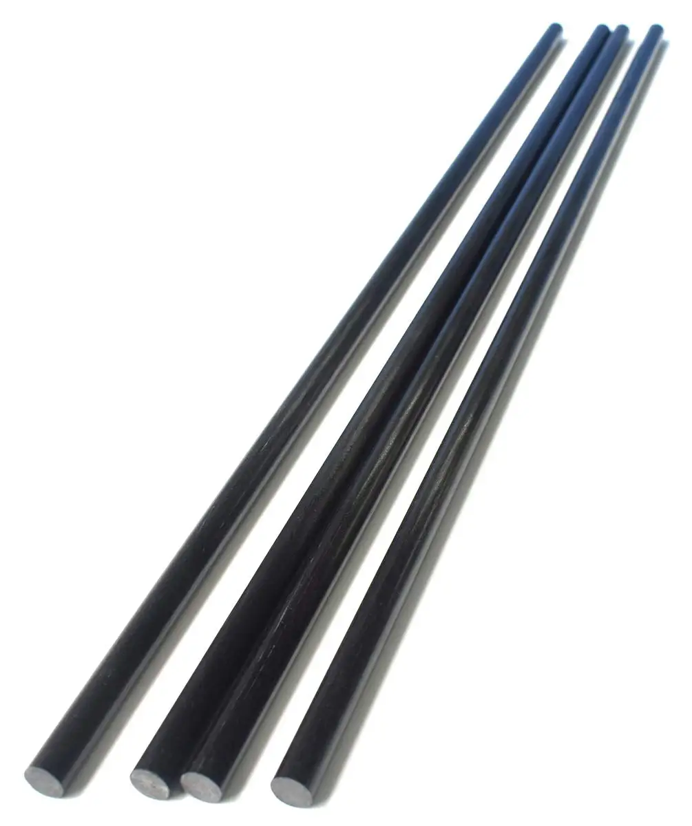 
High tensile strength carbon fiber soild rod lightweight supporting rod 