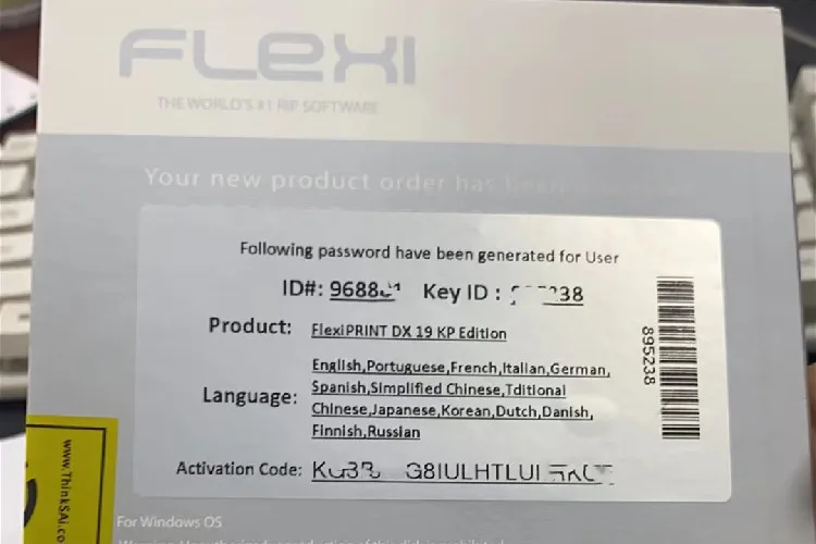 Программное обеспечение Sai flexi 19 /22 фотопринтер 12 rip для принтера УФ-печатная машина экологически чистый
