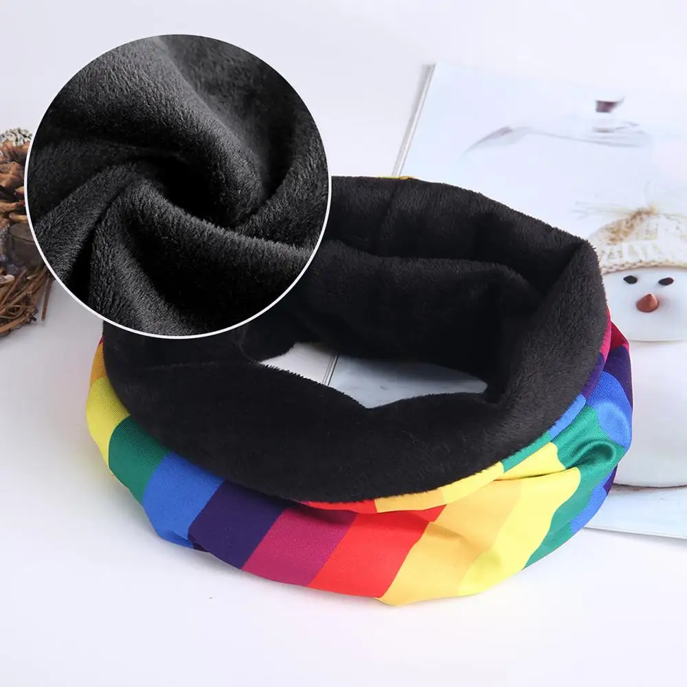 
YIPINU Fleece neck warmer or neck tiara and headscarf winter warm earmuffs 